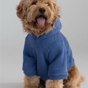 Comfrt Pacific Blue Dog Hoodie Size 5XL New